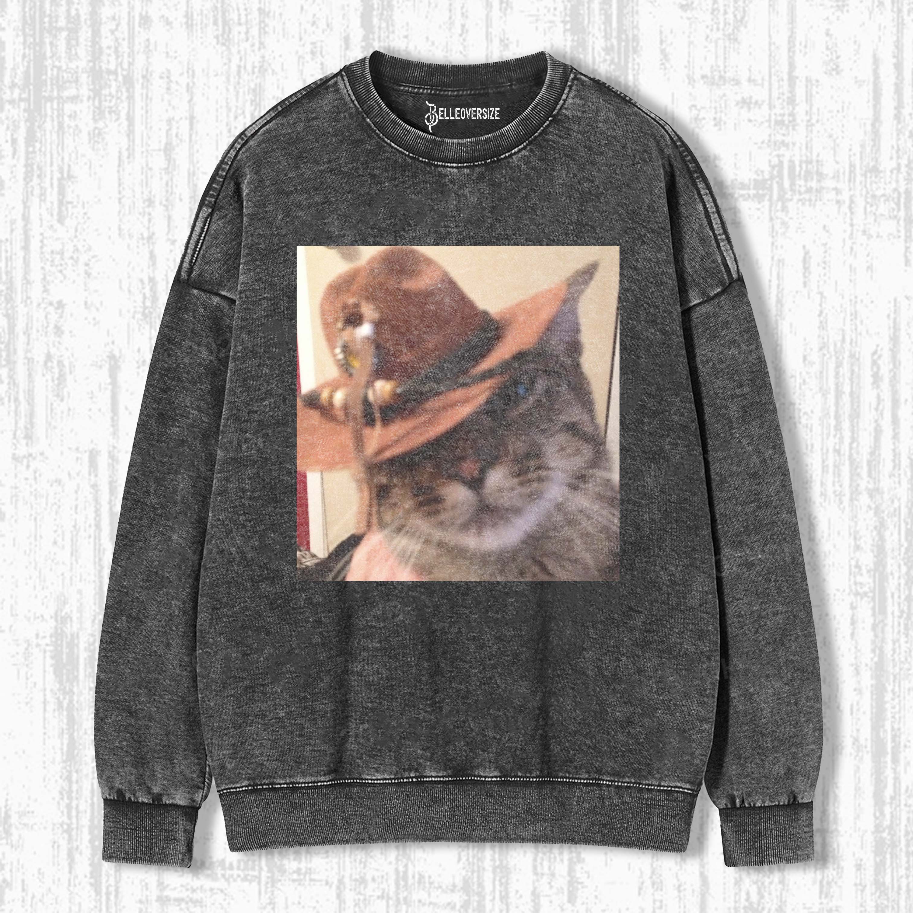 WACKY CAT SWEATSHIRTS